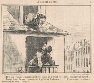 Eh! Wel, buurman... waarom hebt u... door Honoré Daumier