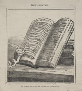 Actualiteiten (Nr. 77): Wees niet verbaasd dat het lang is en met veel correcties door Honoré Daumier