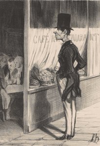 Ik heb drie cent door Honoré Daumier