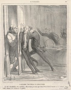 De kieshervorming in Engeland door Honoré Daumier