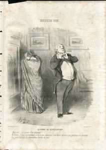 Le Charivari door Honoré Daumier