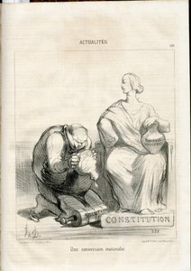 Le Charivari, Satirique in N & B