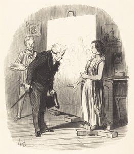 Mevrouw, ik heb de eer! door Honoré Daumier