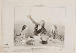 Robert Macaire, professor Frans door Honoré Daumier