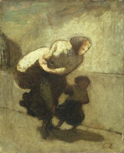 De Zware Last door Honoré Daumier