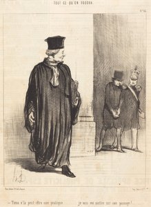  door Honoré Daumier