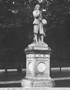 De schilder Eustache Le Sueur, 1853 (marmer)