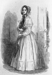 Julie Mercadet, illustratie uit Goede Zakenman (Le Faiseur) door Honore de Balzac (1799-1850), Franse editie