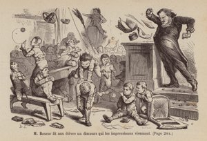Illustratie voor Un Bon Petit Diable door Horace (after) Castelli