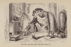 Illustratie voor Un Bon Petit Diable door Horace (after) Castelli