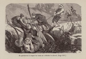 Illustratie voor Un Bon Petit Diable (gravure) door Horace (after) Castelli