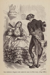 Illustratie voor Un Bon Petit Diable (gravure) door Horace (after) Castelli
