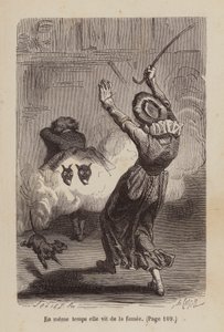 Illustratie voor Un Bon Petit Diable door Horace (after) Castelli