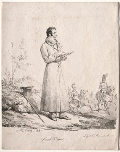 Antoine Charles Horace Vernet, genaamd Carle door Emile Jean Horace Vernet