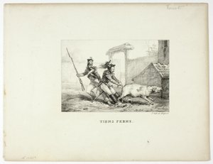 Houd Vast door Emile Jean Horace Vernet