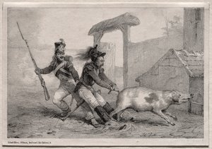 Rovers, Houd Vast door Emile Jean Horace Vernet