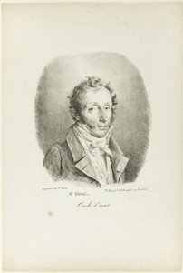 Portret van Carle Vernet