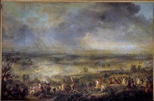 De Slag bij Marengo op 14/06/1800 door Emile Jean Horace Vernet