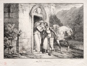 De Afscheidingen door Emile Jean Horace Vernet