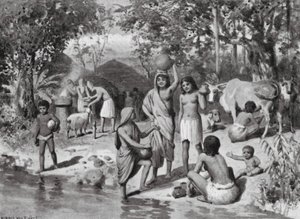 Ariërs vestigden zich in India, Openlucht Offer door Horace van Ruith