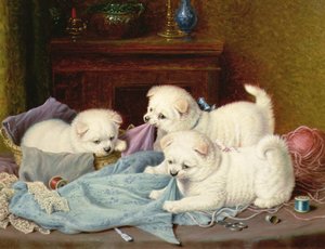 De kleine ondeugende makers door Horatio Henry Couldery