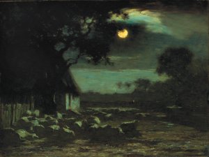 Schapenweide, Maanlicht
