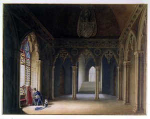 Het Vertrek van de Ridders door Hortense de Beauharnais