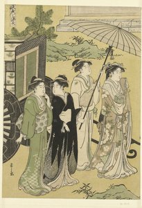 Het bezoek door Hosoda Eishi
