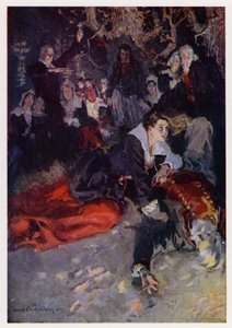Illustratie voor Evangeline, Een Verhaal van Arcadie, door Henry Wadsworth Longfellow