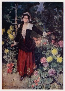 Illustratie voor Evangeline, A Tale of Arcadie, door Henry Wadsworth Longfellow