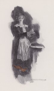 Illustratie voor Evangeline, een verhaal van Arcadie, door Henry Wadsworth Longfellow