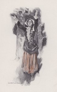 Illustratie voor Evangeline, Een Verhaal van Arcadie, door Henry Wadsworth Longfellow