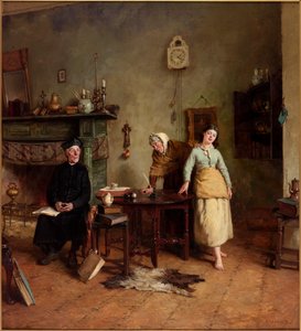 De Eigenzinnige Dochter, 1878 door Howard Helmick