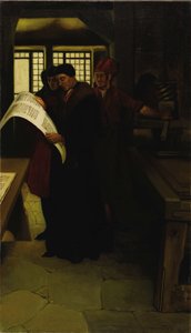 Gutenberg bij de Pers, 1902