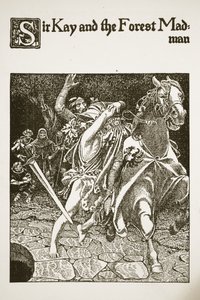 Sir Kay en de Bosgek, illustratie uit 
