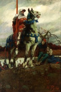 De komst van Lancaster door Howard Pyle