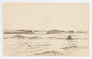 Zonder titel (zeegezicht) door Howard Russell Butler