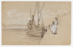 Zonder titel door Howard Russell Butler