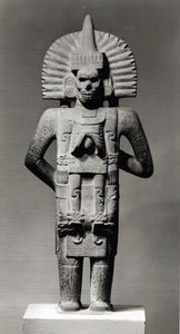 Leven-Dood figuur, uit Veracruz, Mexico, 900-1250 door Huaxtec