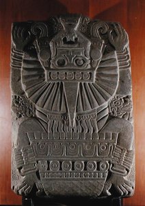 Tlaltecuhtli, postklassieke periode (900-1521) door Huaxtec Huaxtec