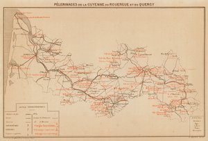 Pelgrimstochten van Guyenne Du Rouergue en Quercy