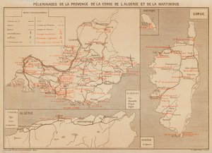 Pelgrimages van de Provence, Corsica, Algerije en Martinique
