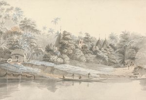 Dorp bij Colna (India)