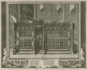 Een statig monument ter nagedachtenis aan koning Hendrik VII en zijn koningin