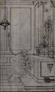 Studie voor vignet in Abbé Dinouart