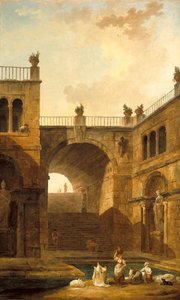  door Hubert Robert