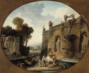  door Hubert Robert