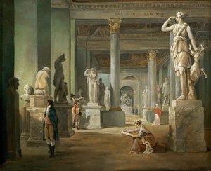 De zaal der Seizoenen in het Louvre