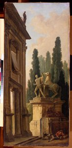 Landschap door Hubert Robert