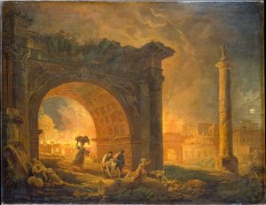  door Hubert Robert